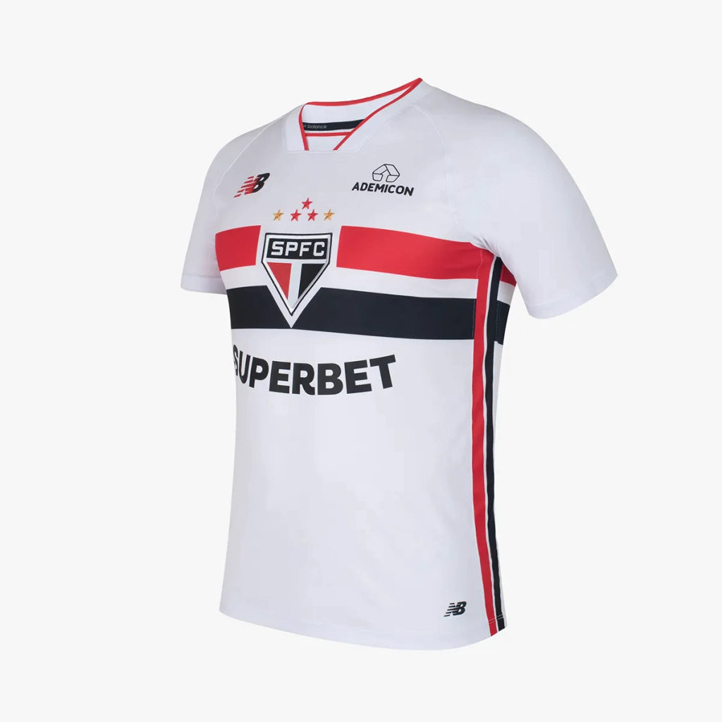 Camisa São Paulo Home I 26/27 Titular Torcedor New Balance Branca