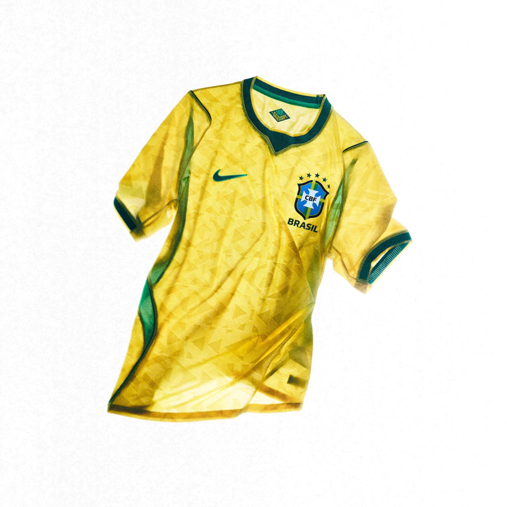 Camisa Brasil Copa 2026 Home Titular Jogador Nike Amarelo