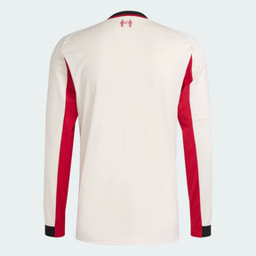 Camisa Liverpool II Manga Longa 25/26 Torcedor Adidas - Branca