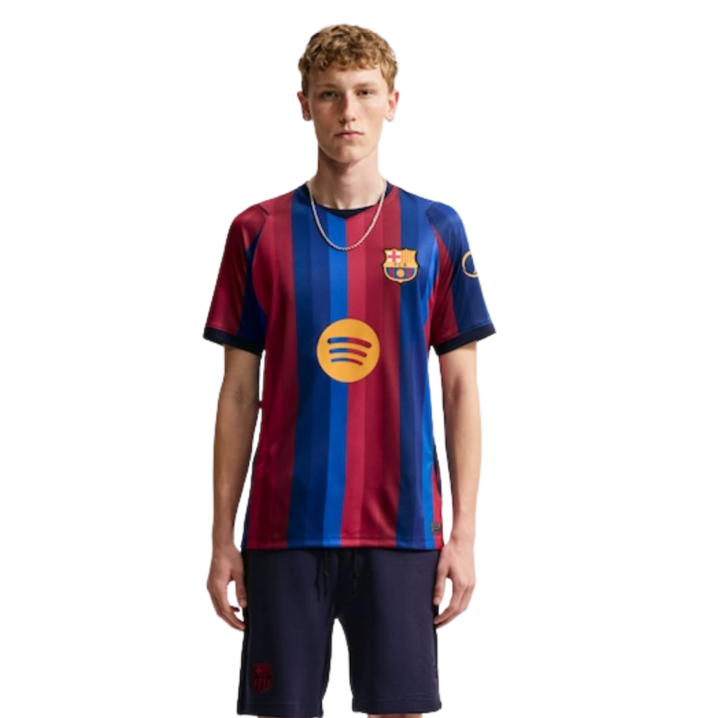 Camisa Barcelona Home I 2026/27 Torcedor Masculino Nike Grena