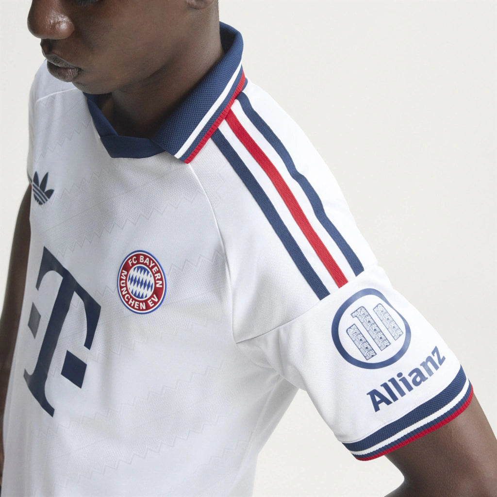 Camisa FC Bayern Home II 2026/27 Jogador Masculino Adidas Branco
