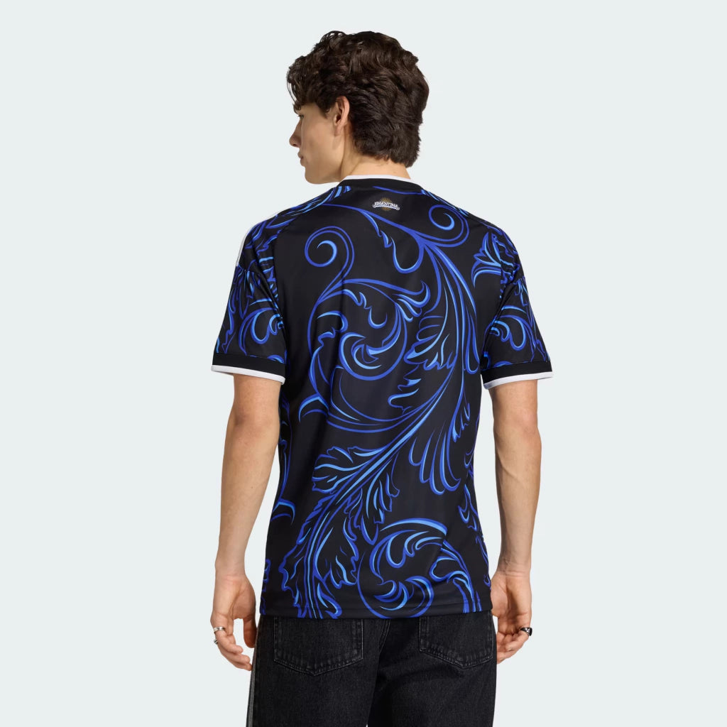 Camisa Argentina Copa do Mundo 2026 - Reserva Torcedor Masculina - Preta e Azul