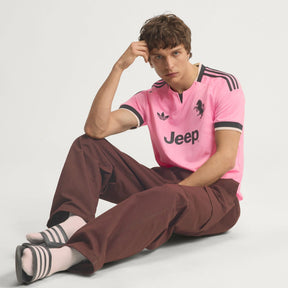 Camisa Juventus Away II 2026/27 Jogador Masculino Adidas Rosa
