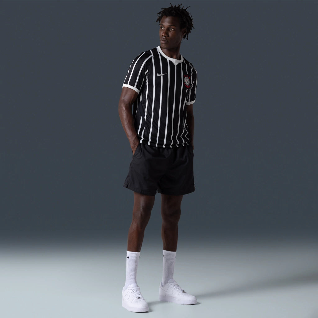 Camisa Corinthians Away II 2026/27 Titular Invasão Nike Preta