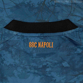 Camisa Napoli EA7 Halloween 25/26 - Azul Naval