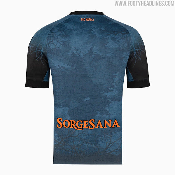 Camisa Napoli EA7 Halloween 25/26 - Azul Naval