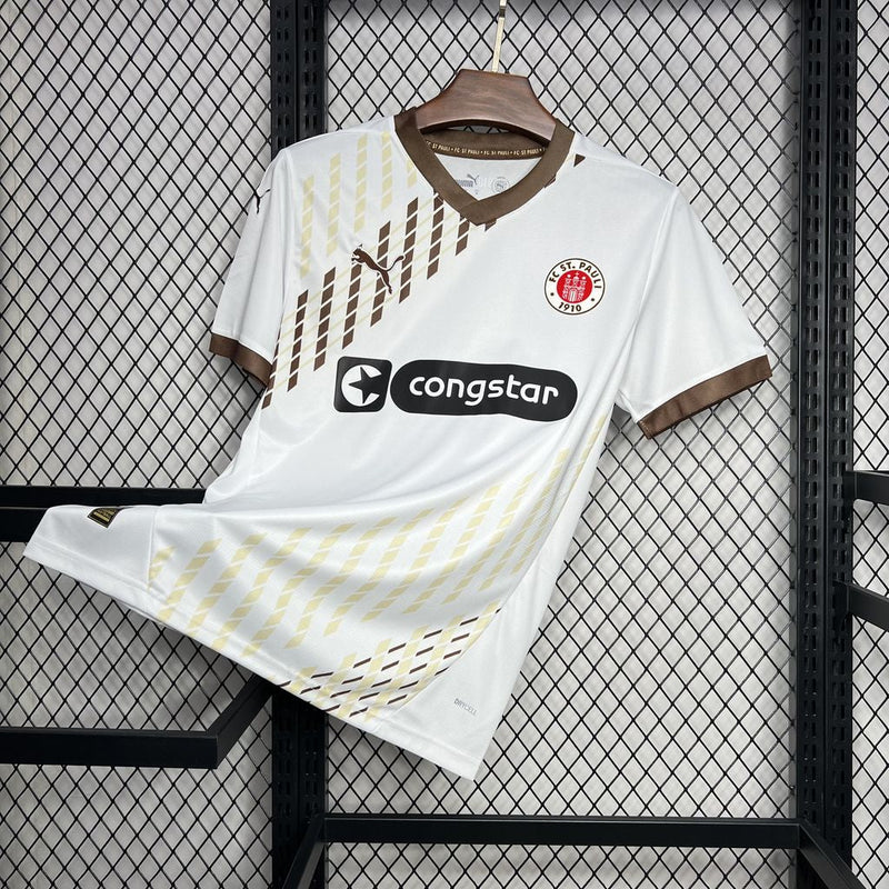 Camisa FC St. Pauli Away 24/25 - Torcedor Masculina -