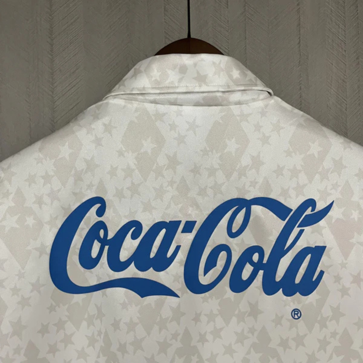Camisa Cruzeiro Retro Coca-Cola 93/94 - Torcedor Masculina - Branco