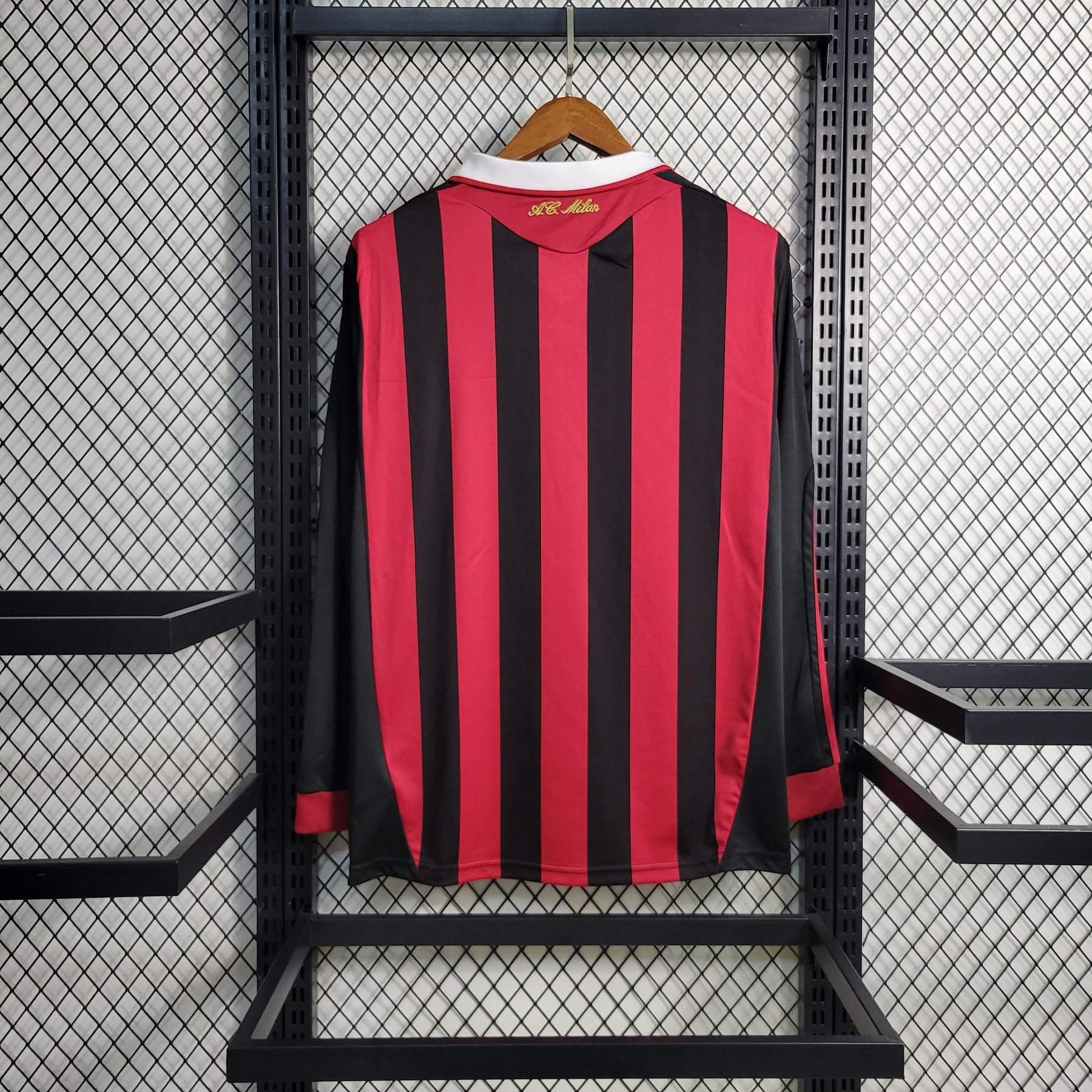 Camisa Milan Home 2009/10 - Versão Retro Manga Longa