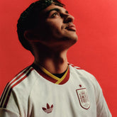 Camisa Espanha Copa do Mundo 2026 - Reserva Jogador Masculina - Bege