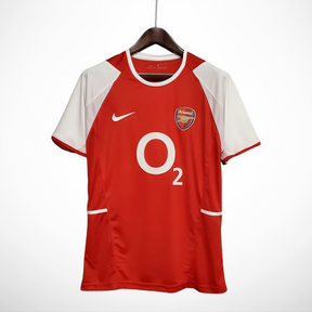Camisa Arsenal Titular 02/04 - Versão Retro