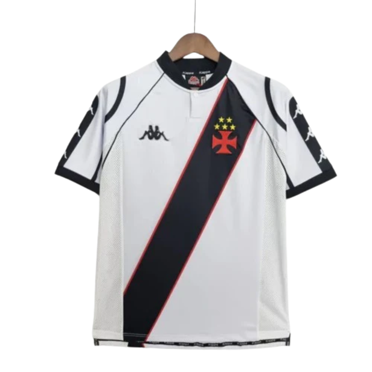 Camisa Vasco Da Gama Retro 1998/99 - Torcedor Masculino - Branca