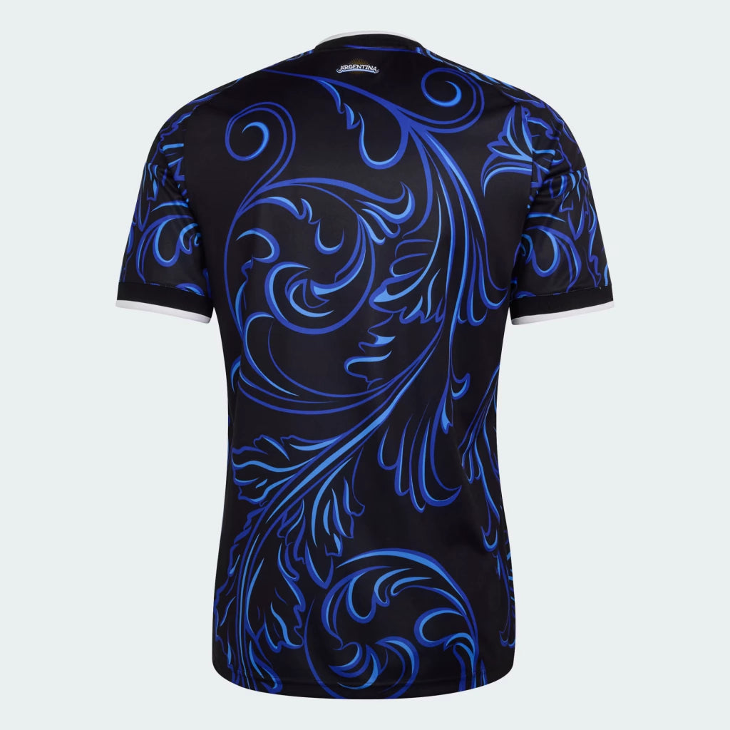 Camisa Argentina Copa do Mundo 2026 - Reserva Torcedor Masculina - Preta e Azul
