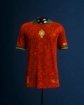 Camisa Portugal Cristiano Ronaldo Comma Footbal Gola Polo