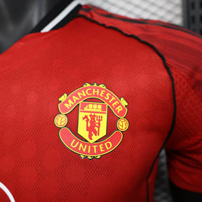 Camisa Manchester United I 25/26 - Jogador Masculina