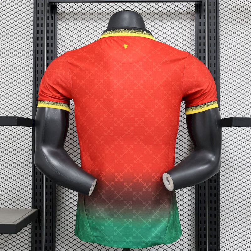 Camisa Milan 25/26 Co-Branded Red Edition Jersey Versão Jogador