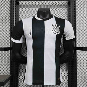 Camisa Corinthians III 24/25 - Jogador Masculina - Preto e Branco