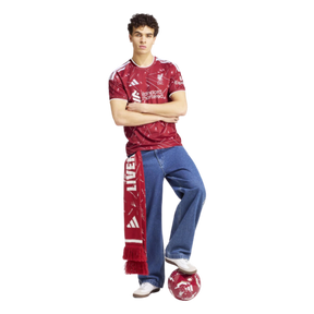 Camisa Liverpool Home 2026/27 - Torcedor Adidas Masculino - Vermelho