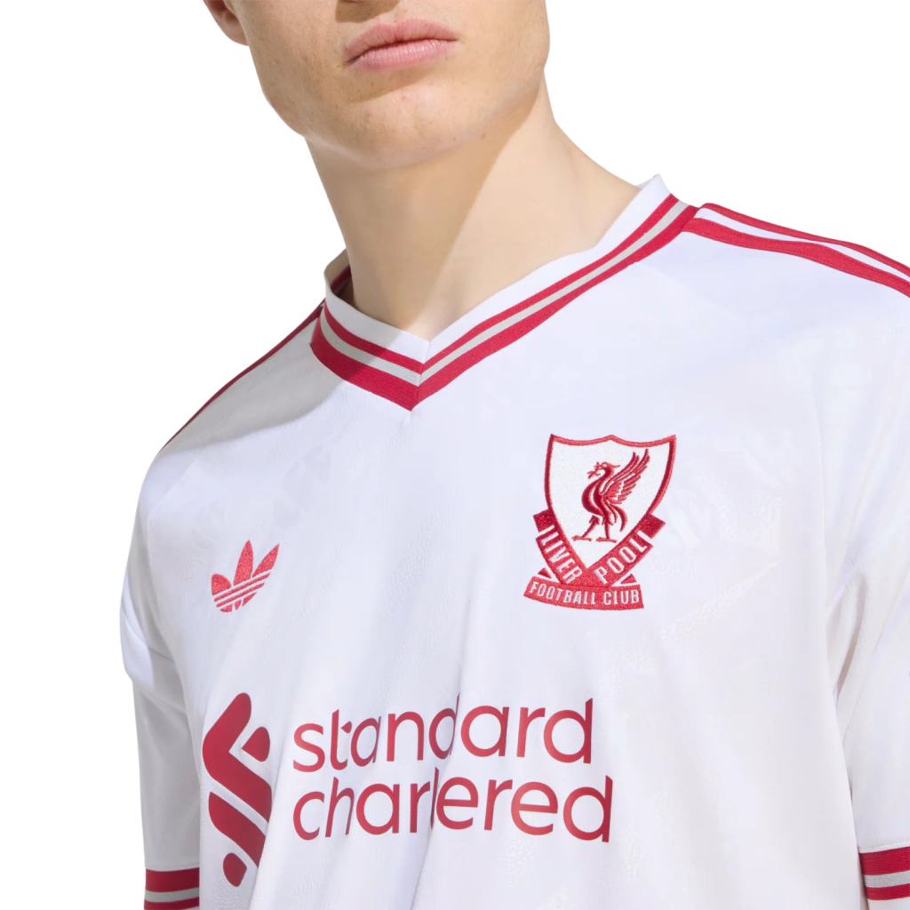Camisa Liverpool Away 2026/27 - Torcedor Adidas Masculino - Branco