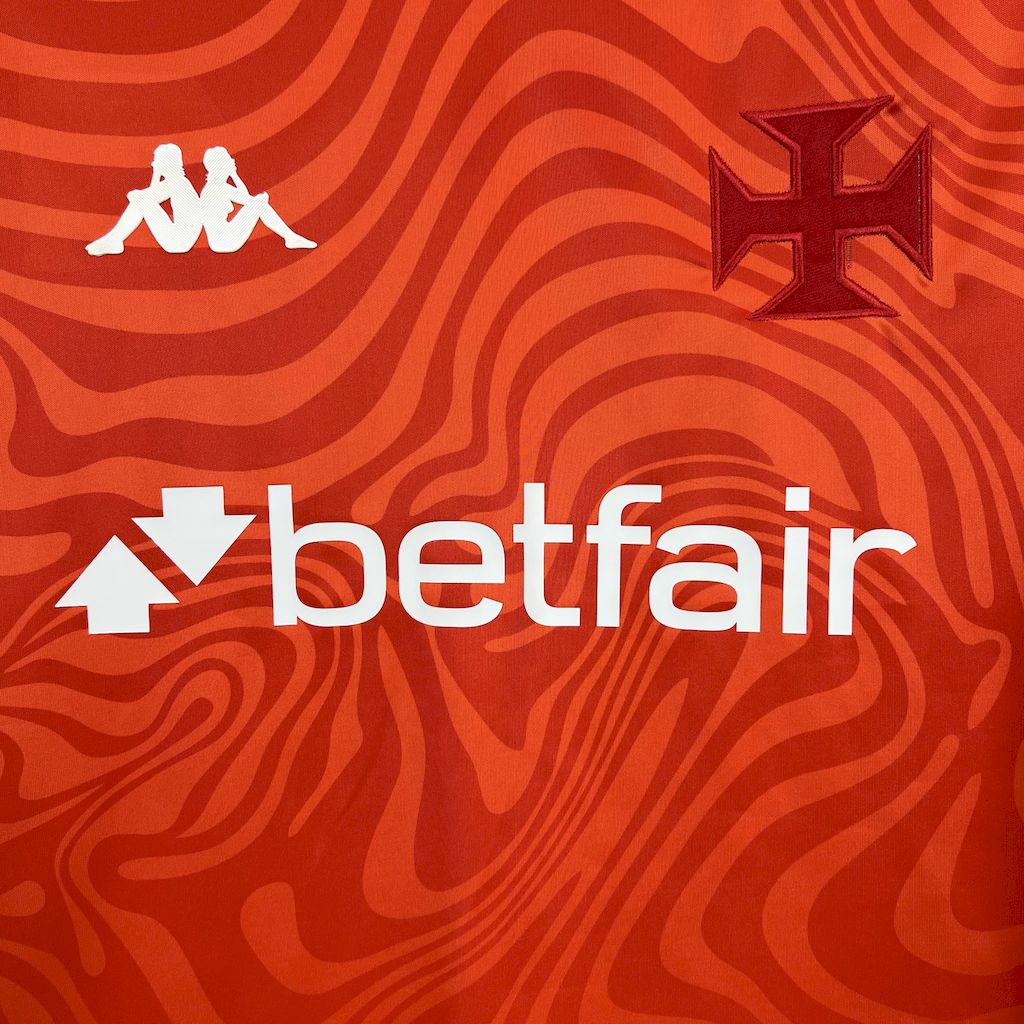 Camisa Vasco Goleiro 25/26 - Kappa - Preta