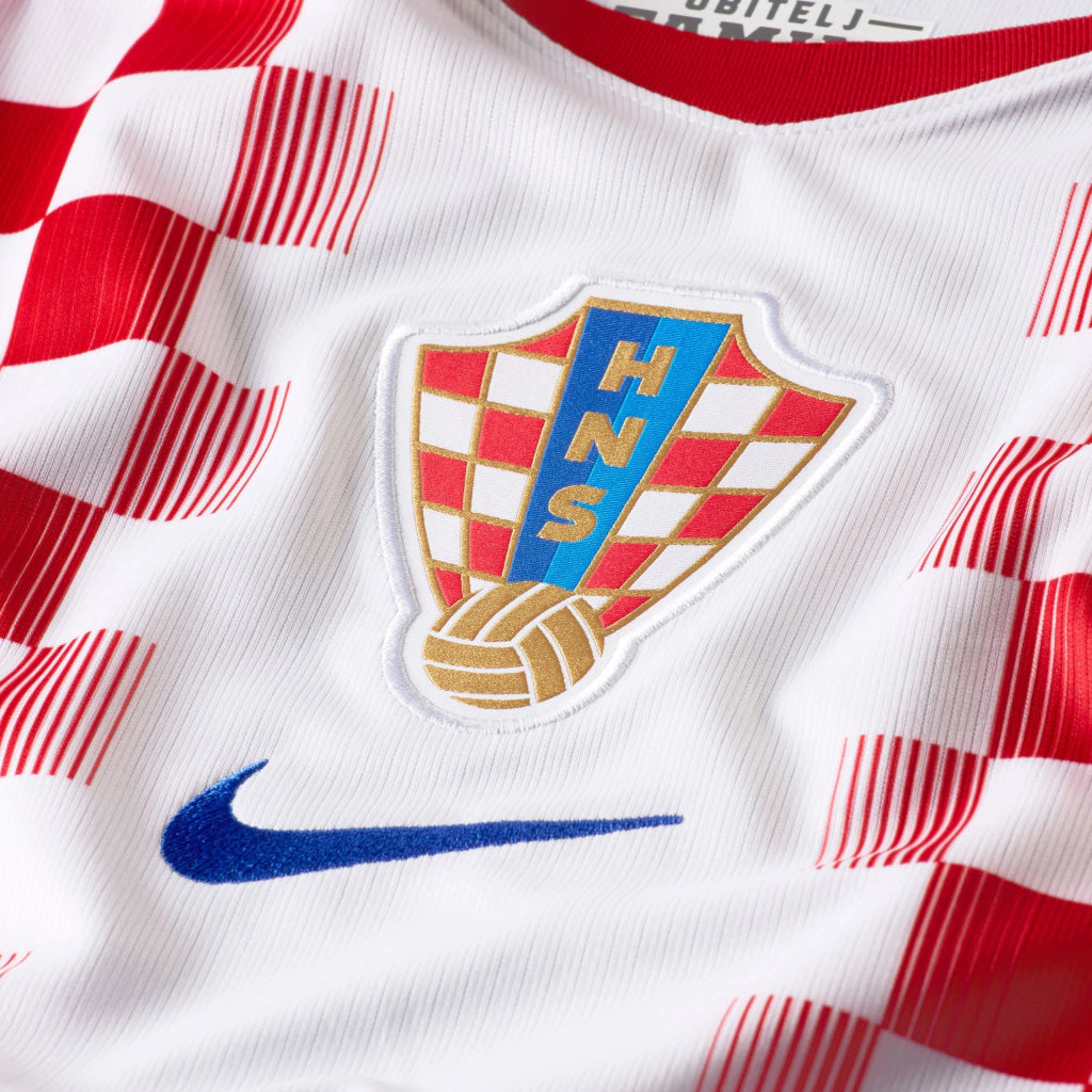 Camisa Cróacia Copa Do Mundo 2026 Home Torcedor Nike - Vermelho e branco