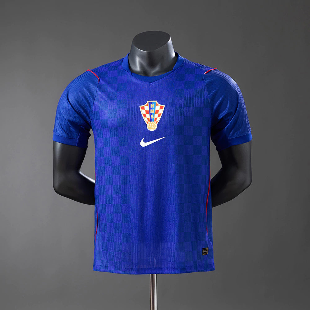 Camisa Croacia Away II Copa do Mundo 2026/27 Jogador Masculino Nike Azul
