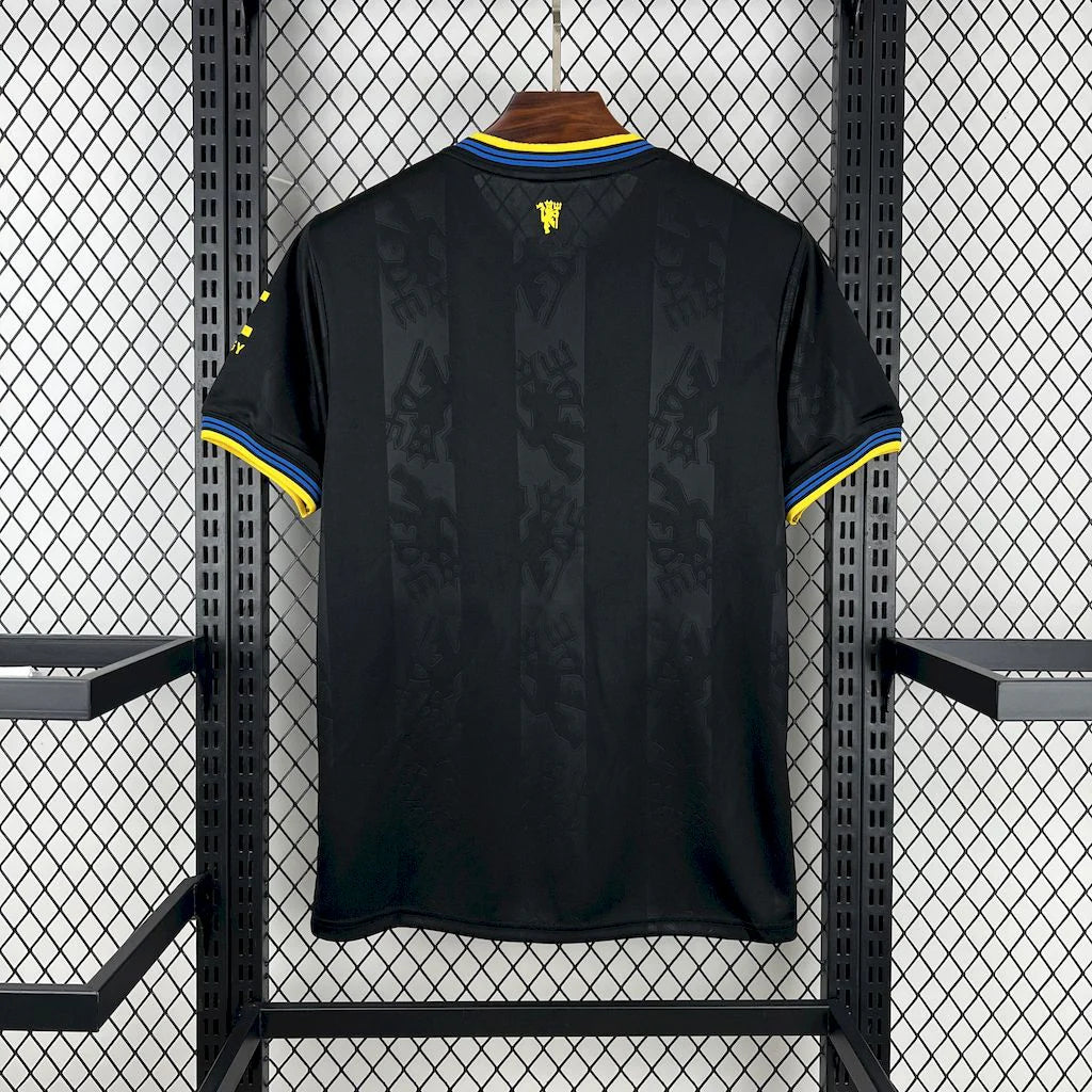 Camisa Manchester United III 25/26 - Torcedor Adidas Masculina - Preta