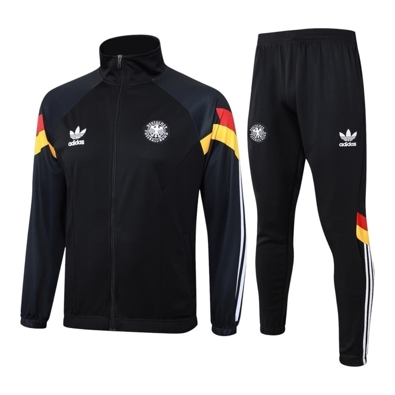 Conjunto de Treino Alemanha Preto com listras