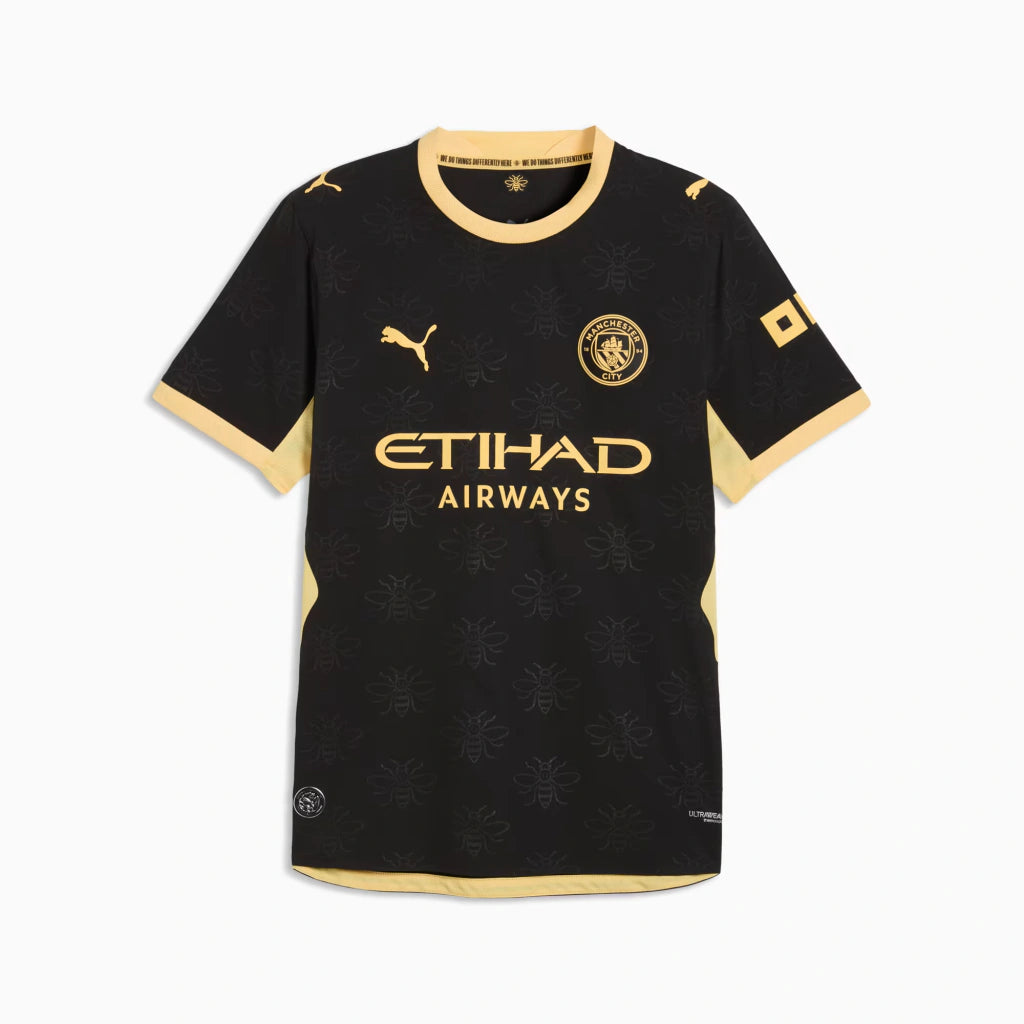 Camisa Manchester City Away II 2026/27 Jogador Masculino Puma Preto