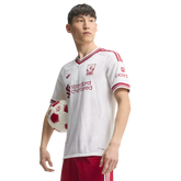 Camisa Liverpool Away 2026/27 - Jogador Adidas Masculino - Branco