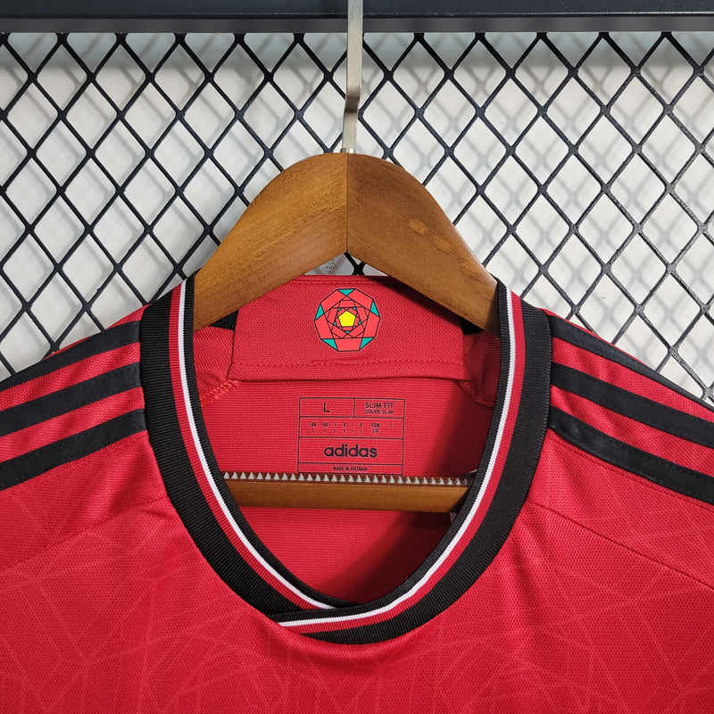 Camisa Manchester United Home 23/24 - Adidas Torcedor Masculina -