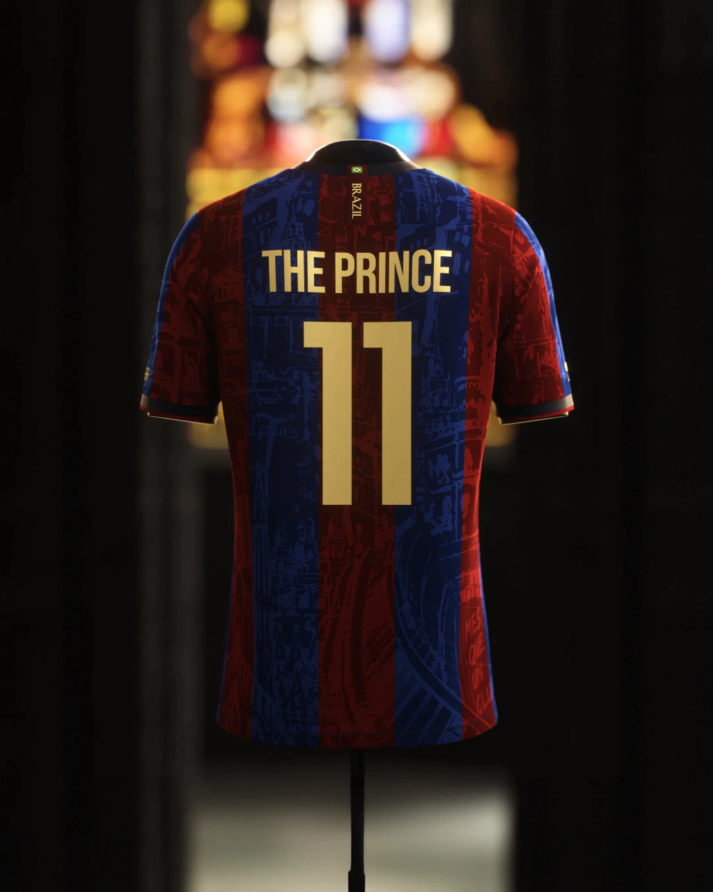 Camisa Neymar Jr Comma Football "THE PRINCE" 11