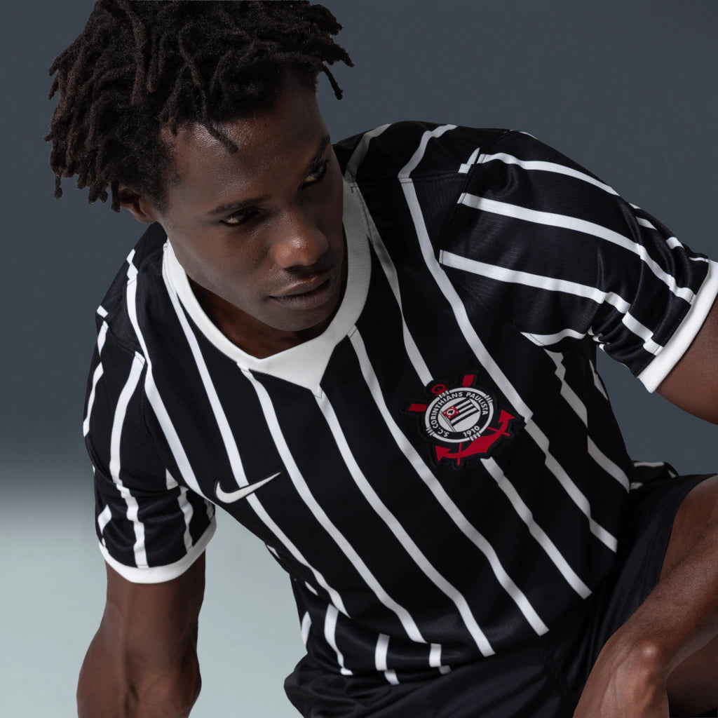 Camisa Corinthians Away II 2026/27 Titular Invasão Nike Preta