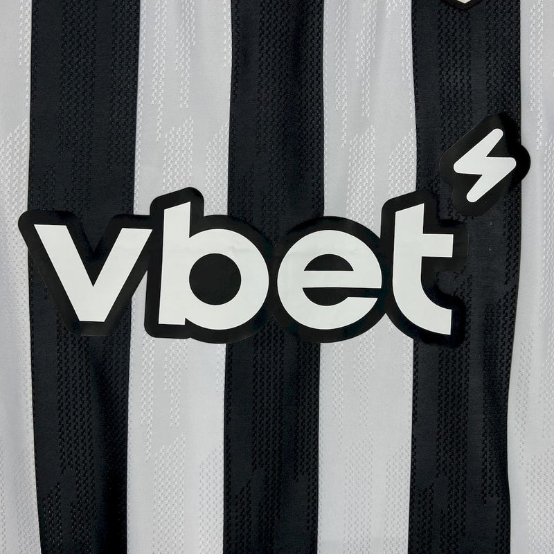 Camisa Botafogo Home 25/26 - Patrocínio Master- Torcedor Masculina