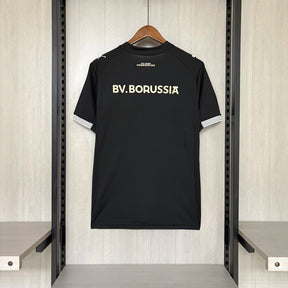 Camisa Borussia Dortmund 100 Anos 2026/27 Torcedor Masculino Puma Preta