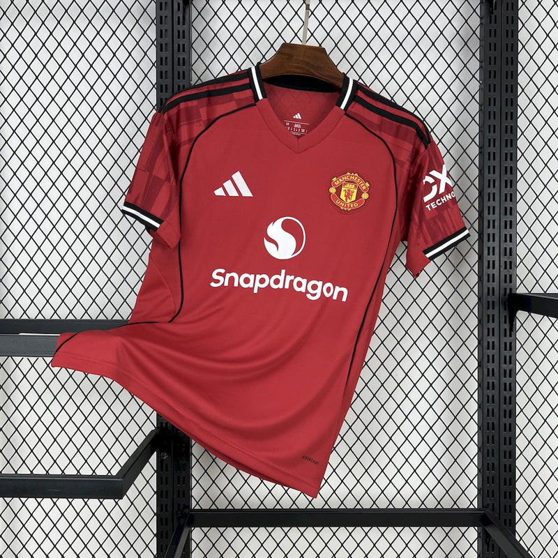 Camisa Manchester United Titular 25/26- Versão Torcedor