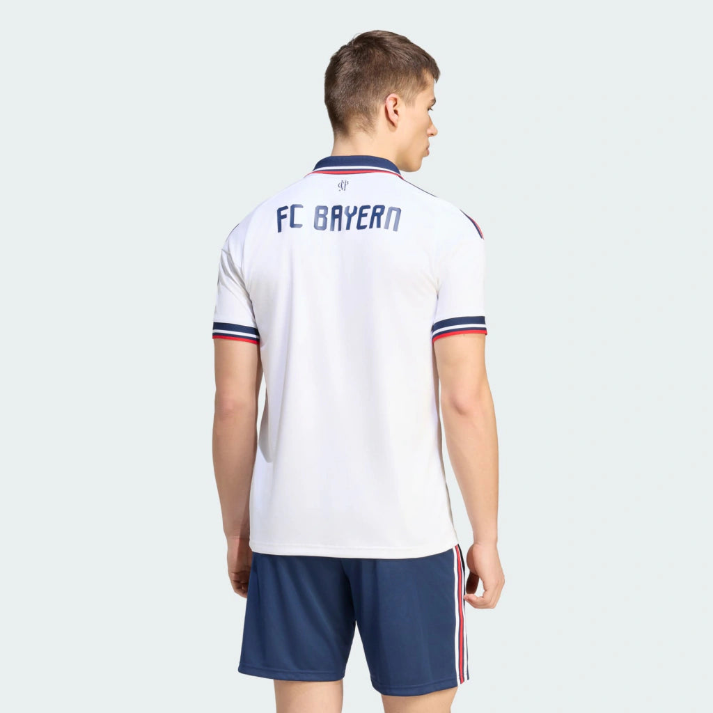 Camisa Bayern de Munique Home I 2026/27 Torcedor Masculino Adidas Branco