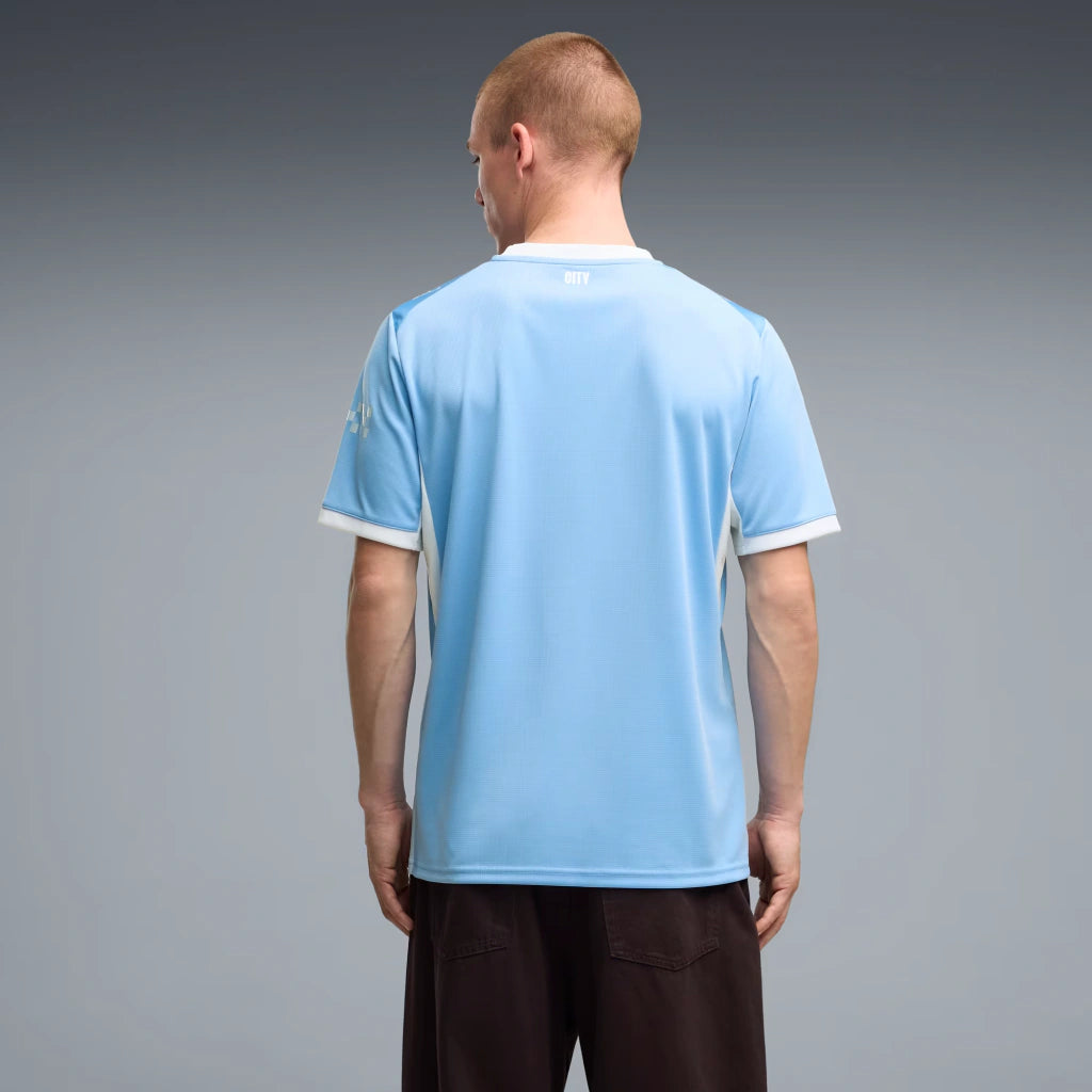 Camisa Manchester City Home I 2026/27 Torcedor Masculino Puma Azul e branco