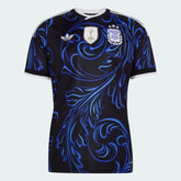 Camisa Argentina Copa do Mundo 2026 - Reserva Torcedor Masculina - Preta e Azul