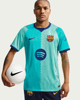 Camisa Barcelona Third III 2026/27 Torcedor Masculino Nike Azul