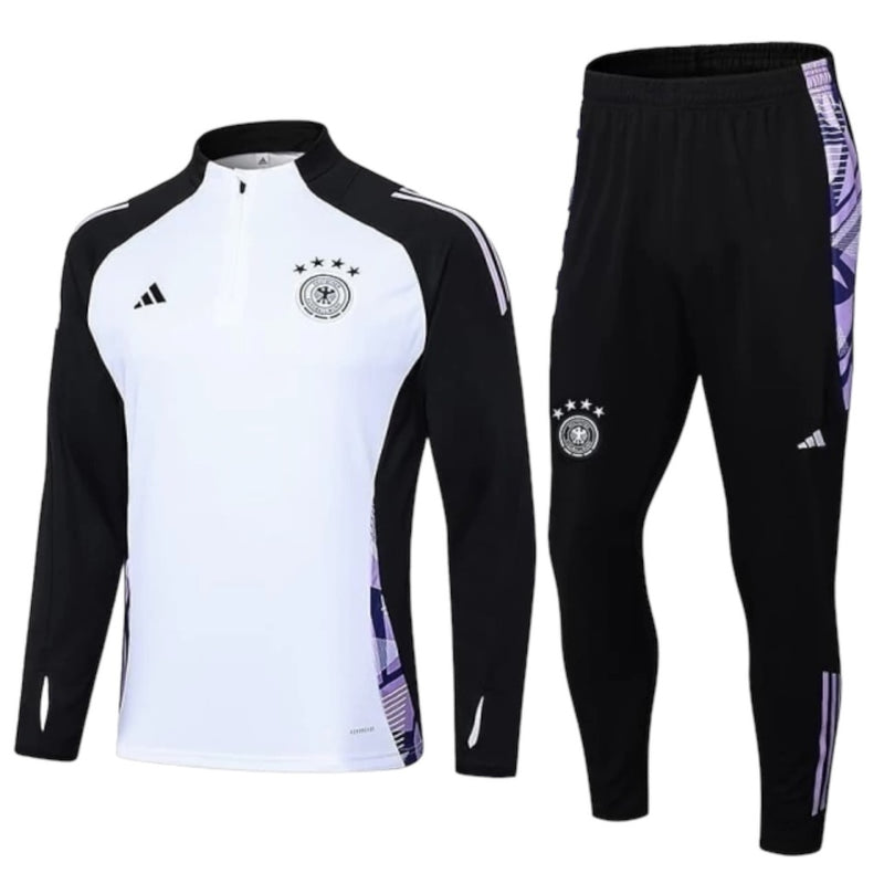 Conjunto de Treino da Alemanha Branco com preto
