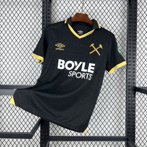 Camisa West Ham United Away 25/26 - Torcedor - Vinho