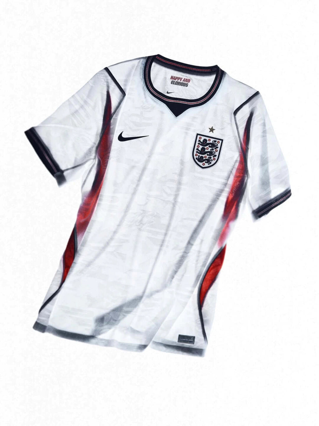 Camisa Inglaterra Copa do Mundo 2026 Home Jogador Masculina - Branca