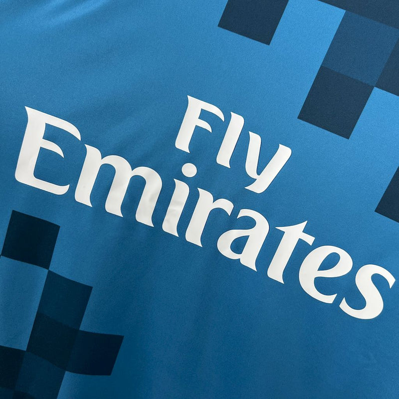 Camisa Real Madrid Reserva 17/18- Versão Retro