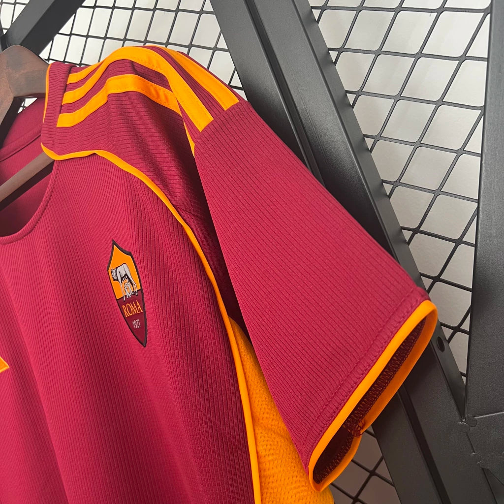 Camisa Roma Home 25/26 - Adidas Torcedor Masculina