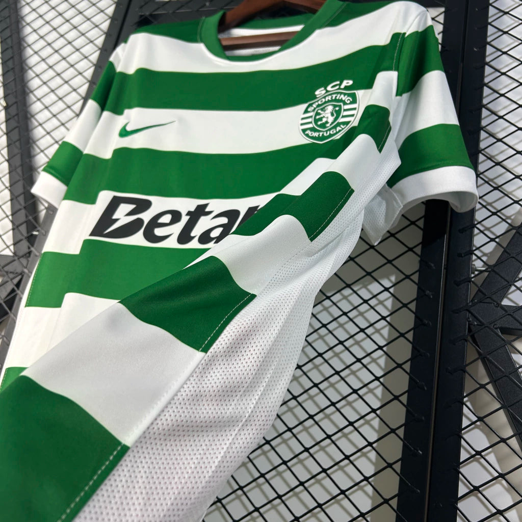 Camisa Sporting Home 25/26 - Nike Torcedor Masculina