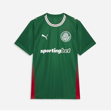 Camisa Palmeiras I 26/27 - Torcedor Masculina - Verde e Branco
