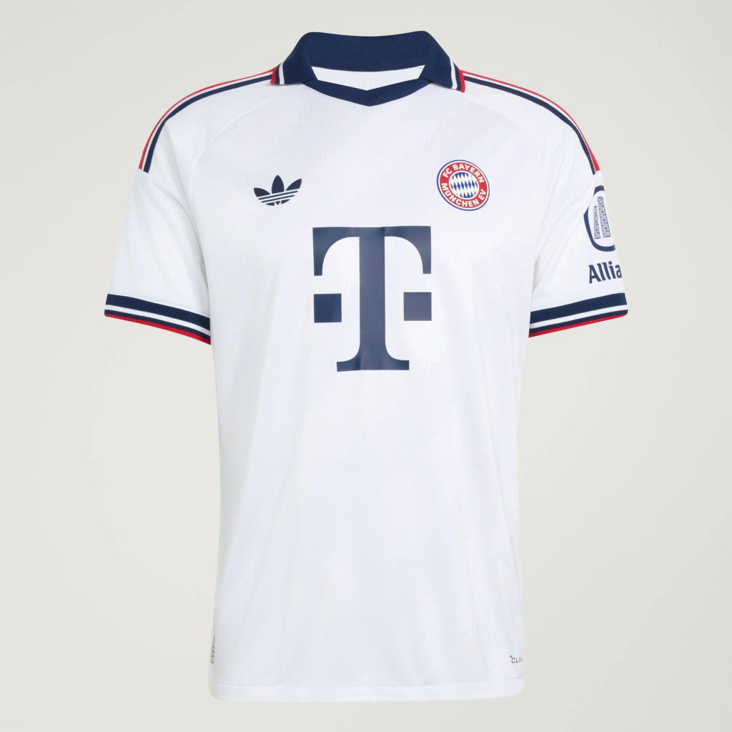 Camisa FC Bayern Home II 2026/27 Jogador Masculino Adidas Branco