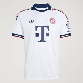 Camisa FC Bayern Home II 2026/27 Jogador Masculino Adidas Branco