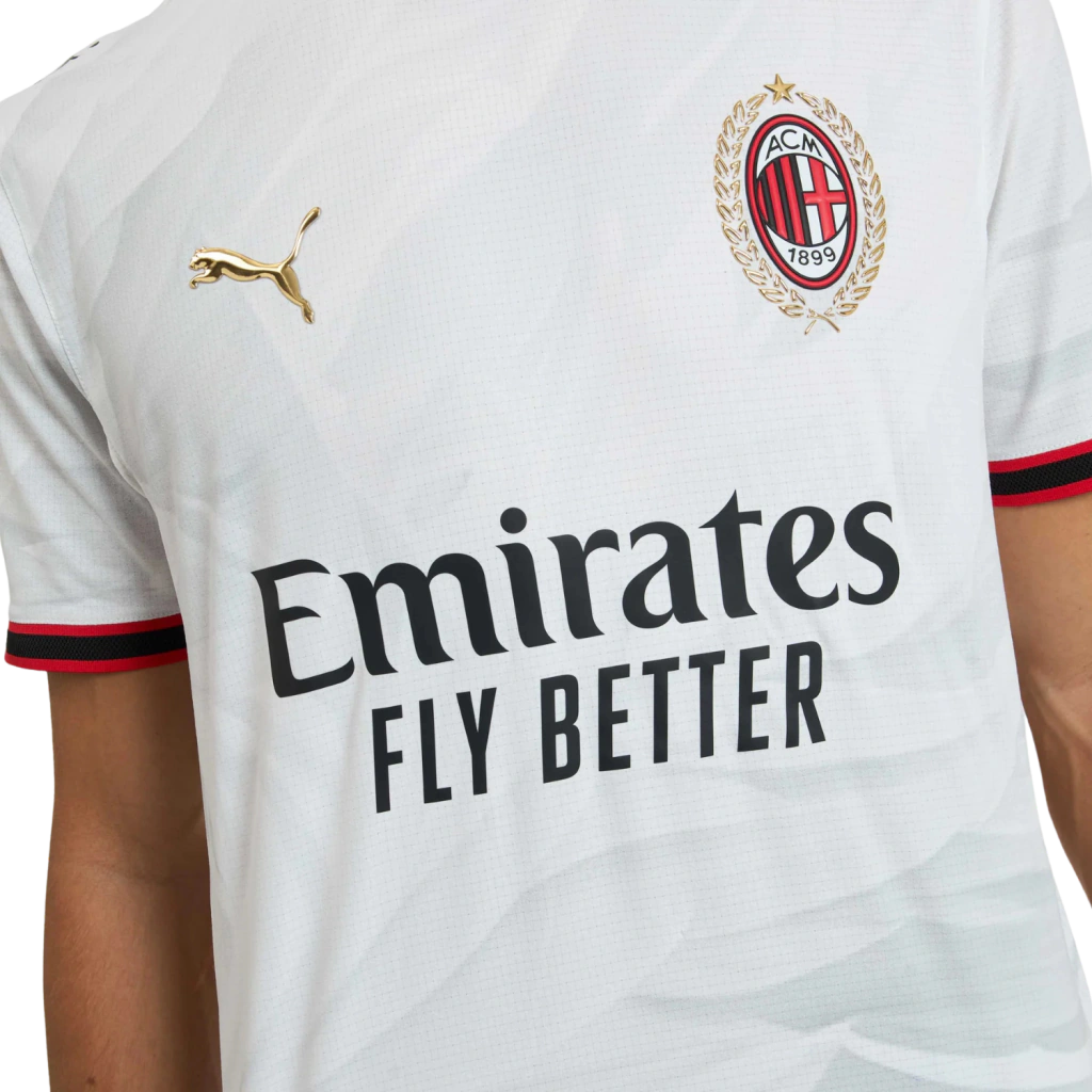 Camisa AC Milan Away 2026/27 - Jogador Puma Masculino - Branco
